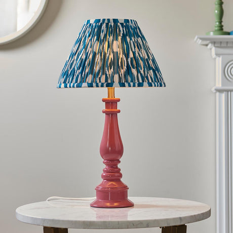 Myrtle & Ikat 30cm Marlin blue shade - Comet Lighting