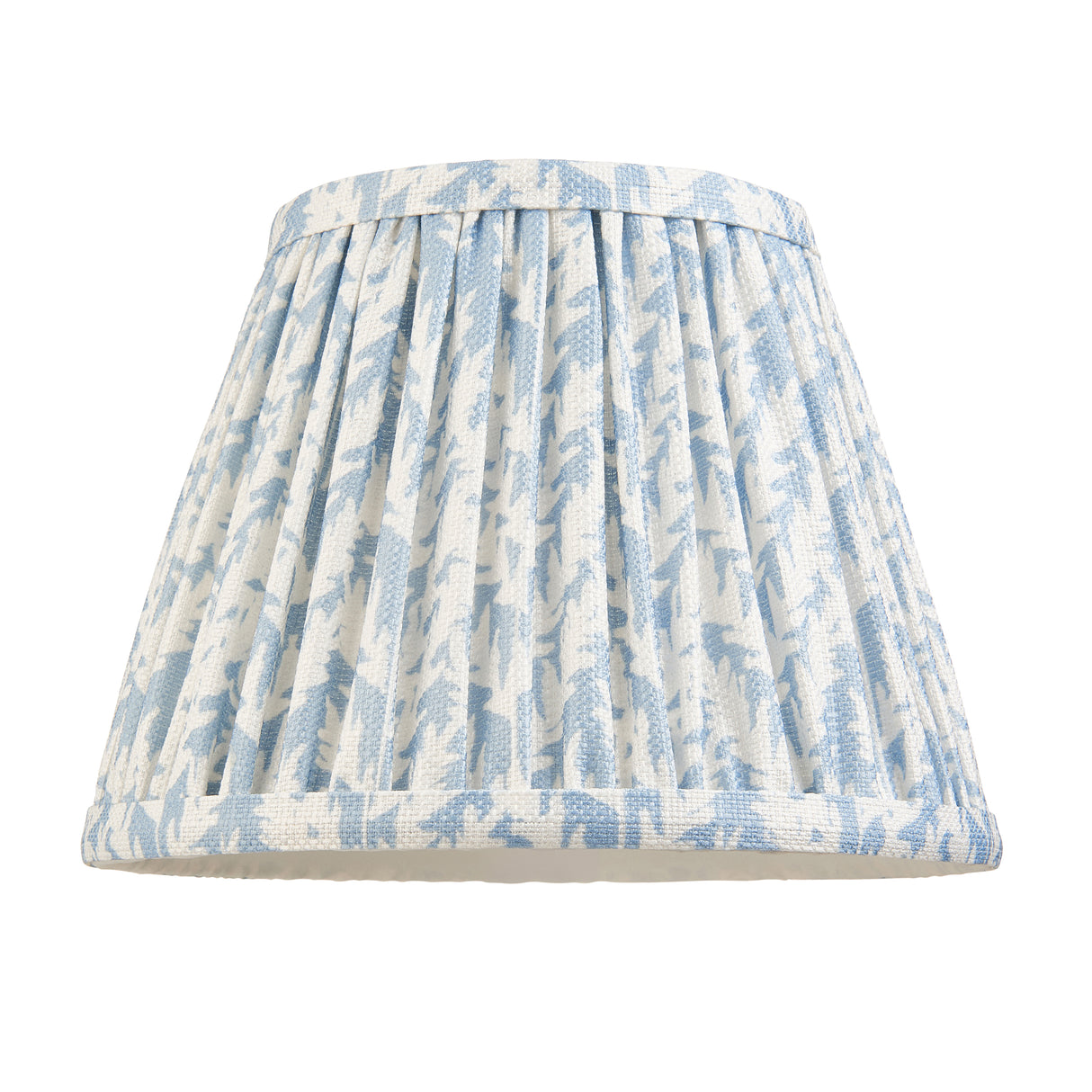 Wooden Blue Bibury & Leaf 20cm Shell bay blue shade - Comet Lighting