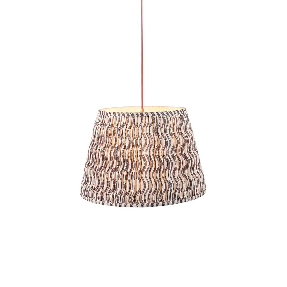Eltham & Ripple 40cm Pearl grey shade - Comet Lighting