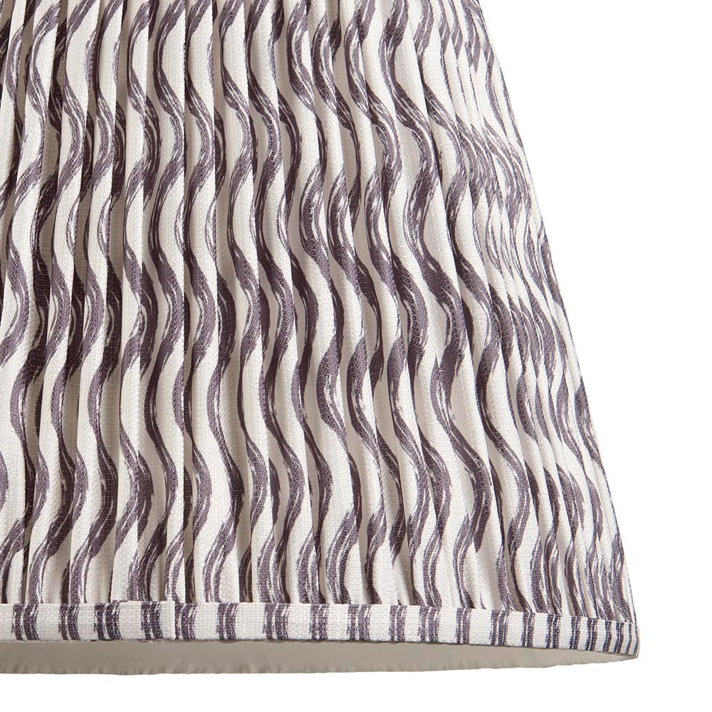 Eltham & Ripple 40cm Pearl grey shade - Comet Lighting