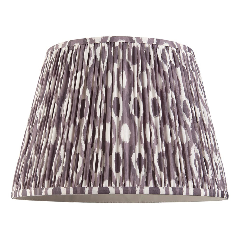 Eltham & Ikat 40cm Pearl grey shade - Comet Lighting
