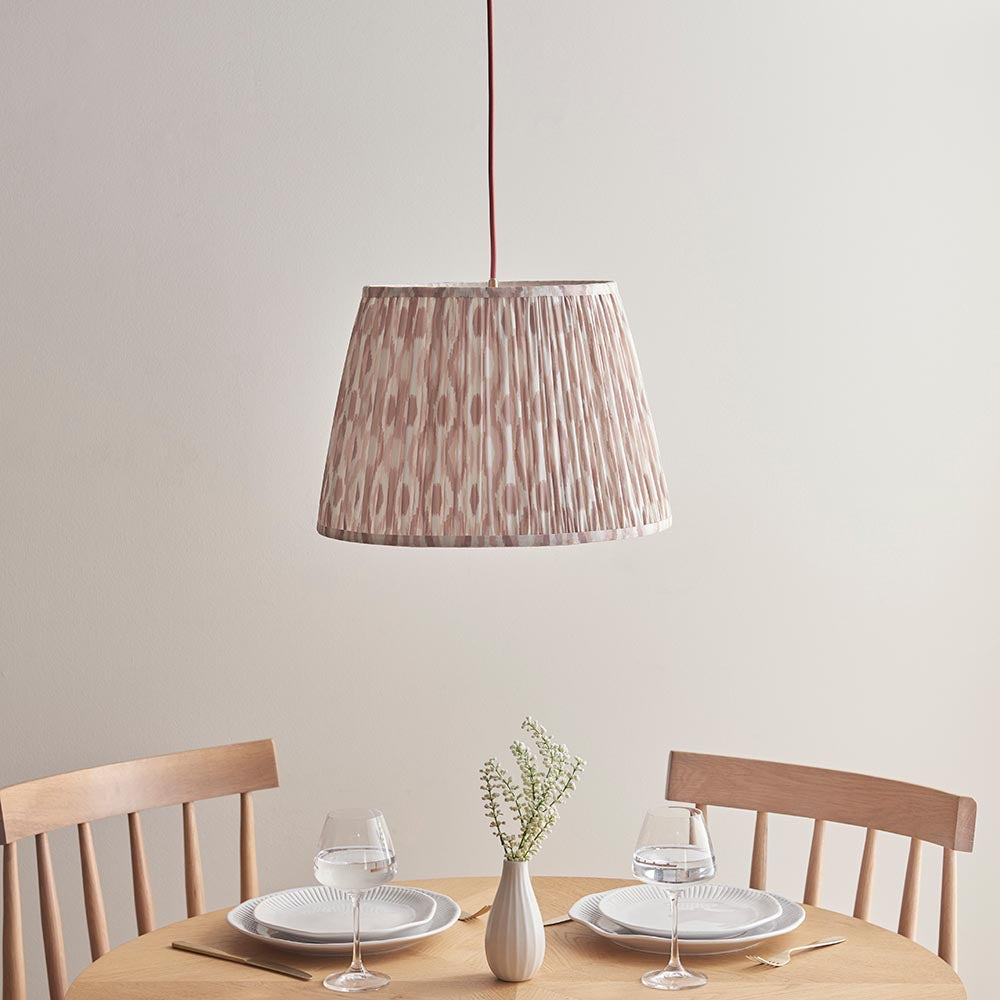 Eltham & Ikat 40cm Neutral shade - Comet Lighting
