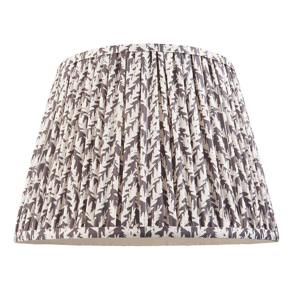 Carnaby & Leaf 35cm Pearl grey shade - Comet Lighting