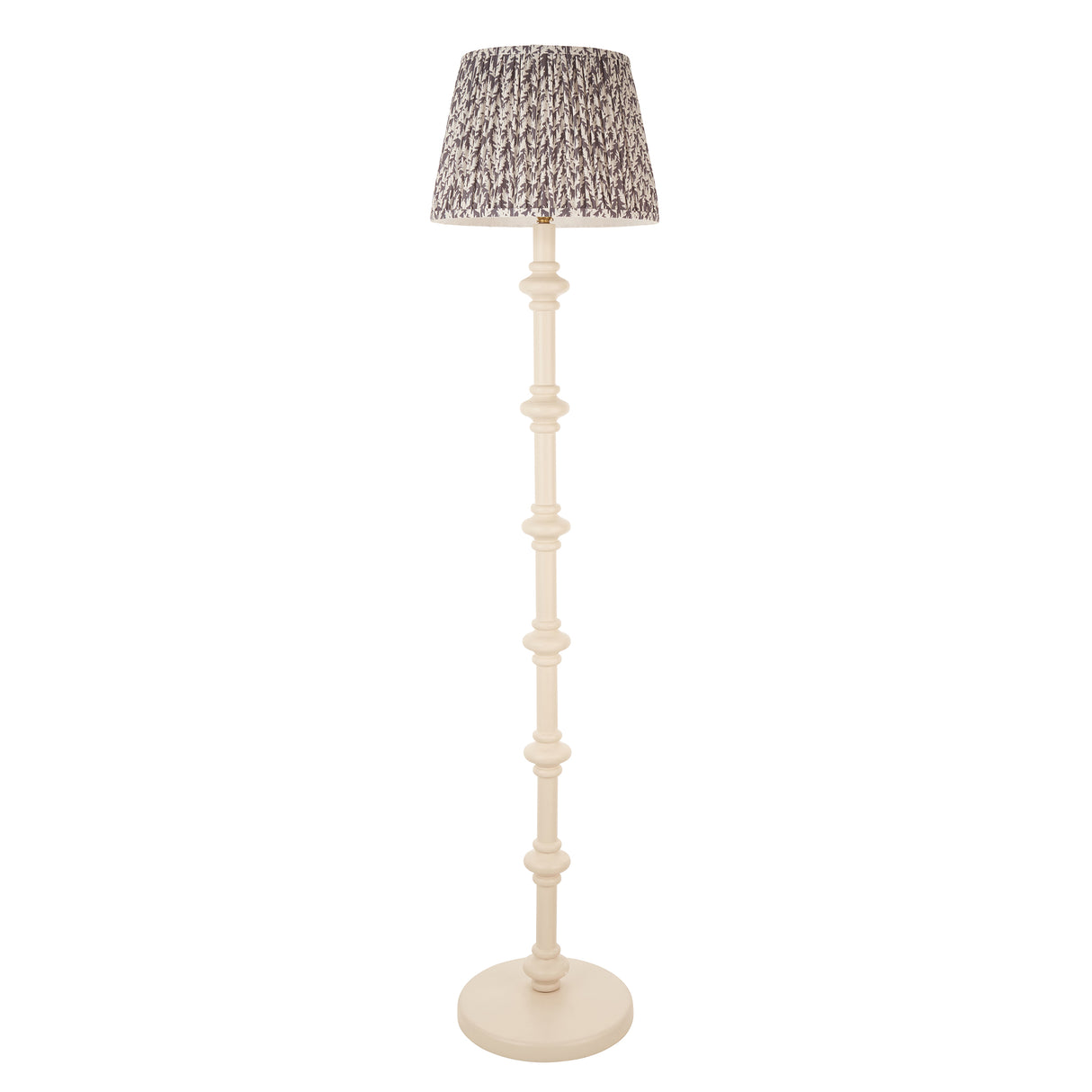 Carnaby & Leaf 35cm Pearl grey shade - Comet Lighting