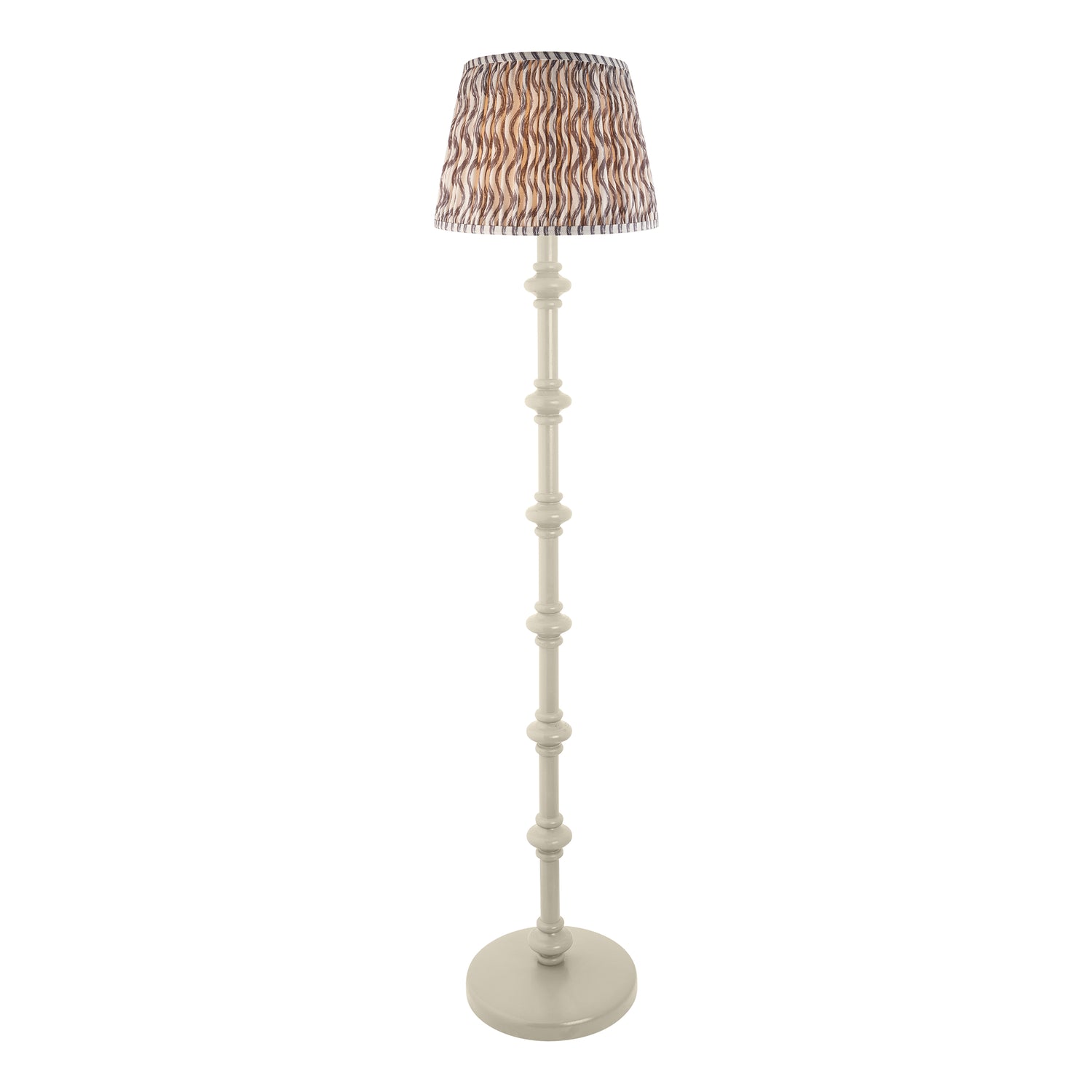 Carnaby & Ripple 35cm Pearl grey shade - Comet Lighting