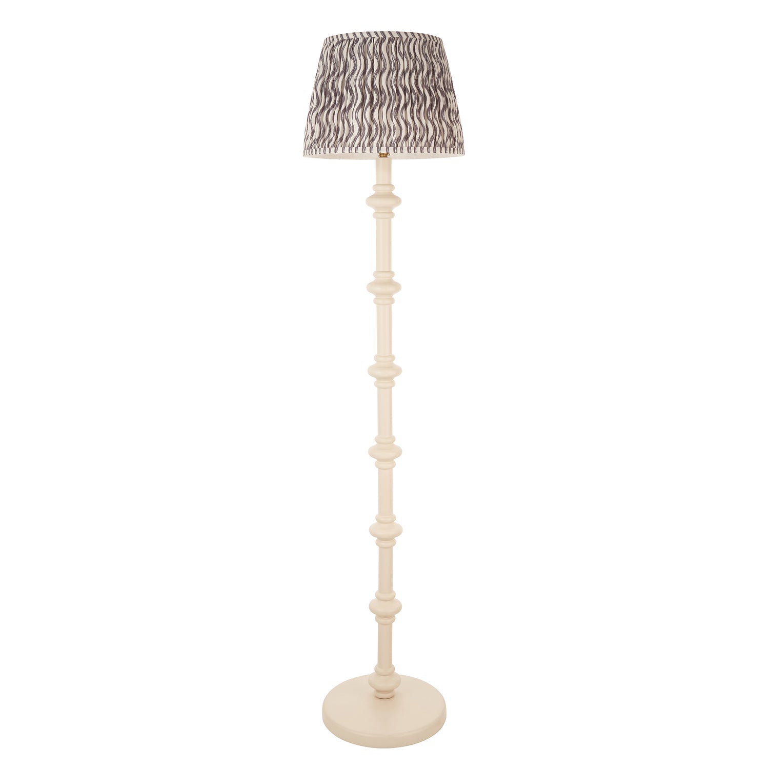 Carnaby & Ripple 35cm Pearl grey shade - Comet Lighting