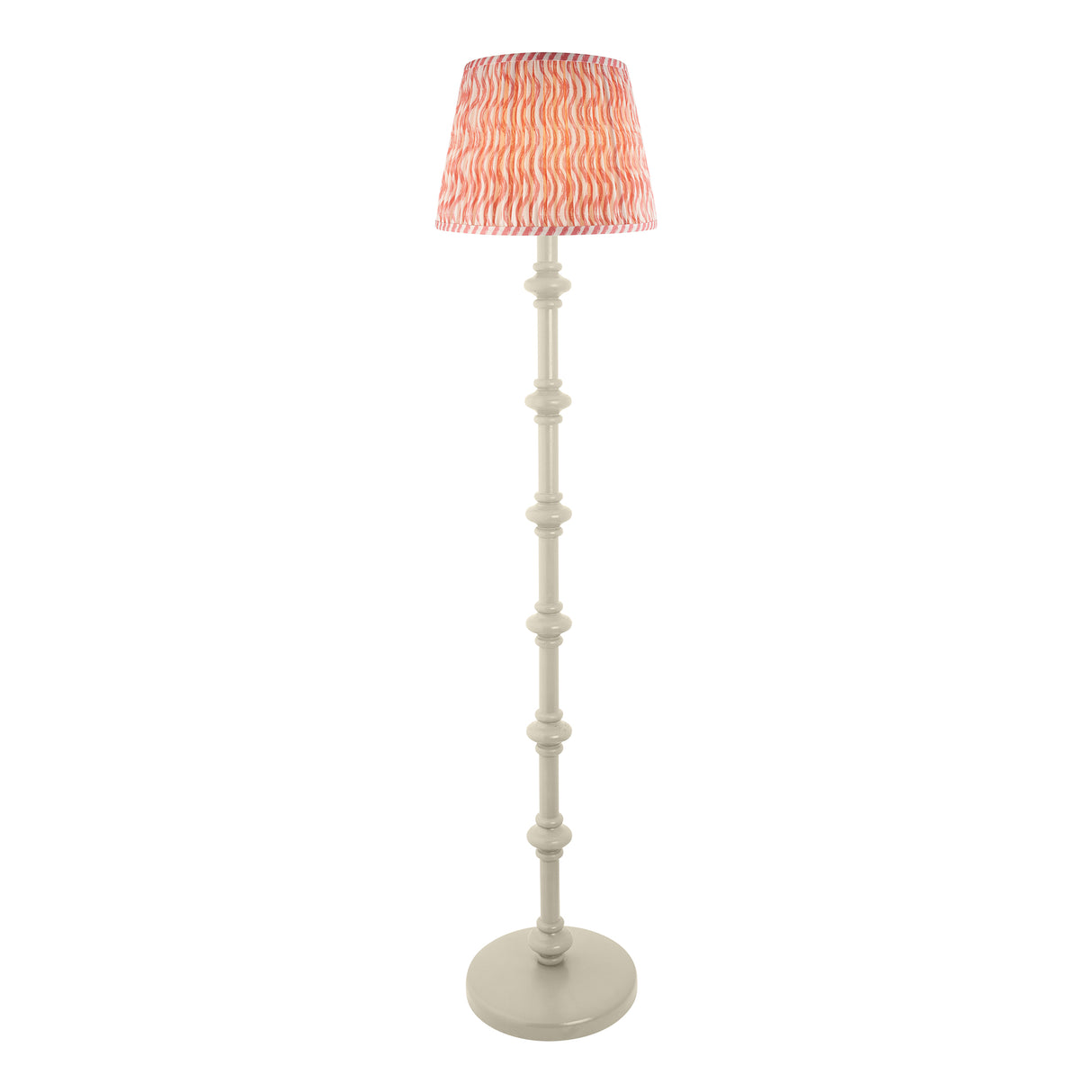 Carnaby & Ripple 35cm Coral pink shade - Comet Lighting