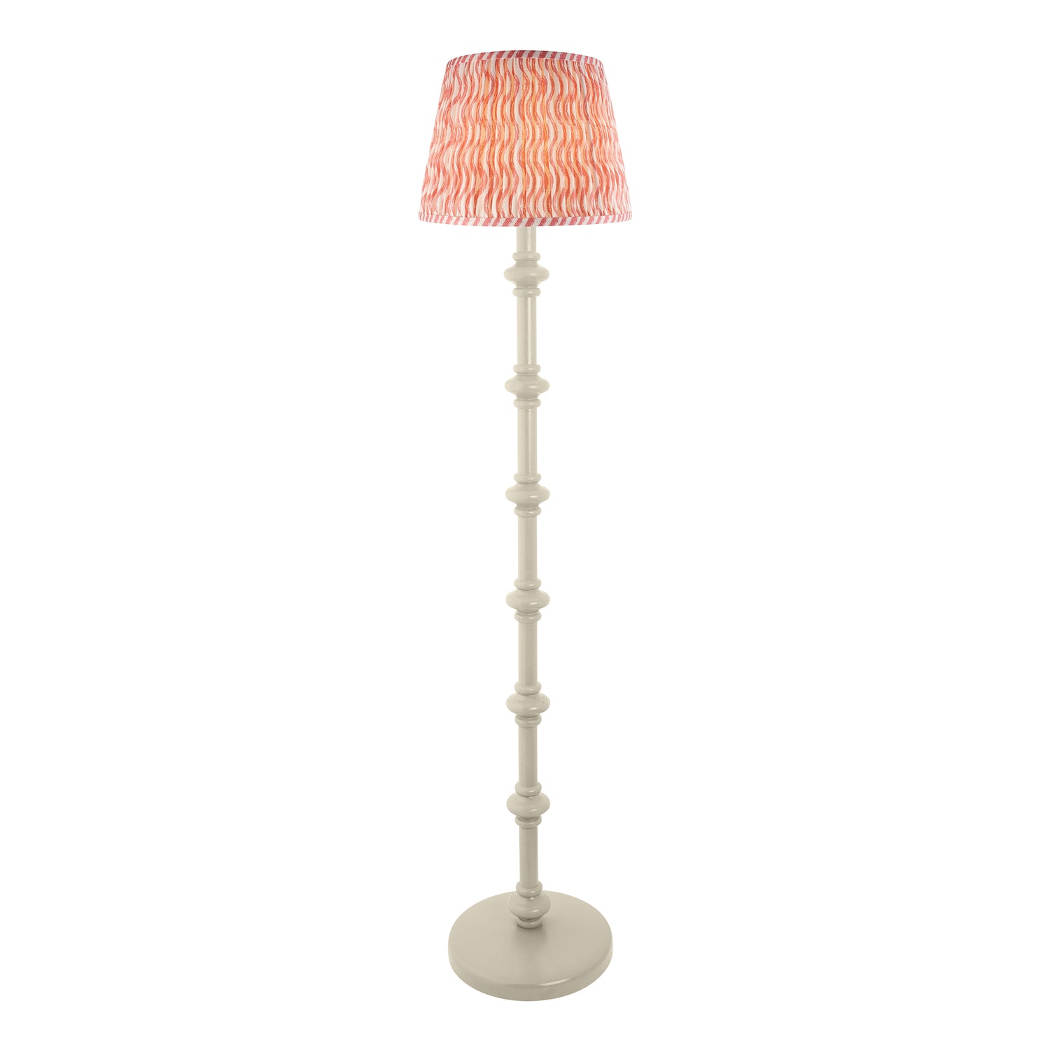 Carnaby & Ripple 35cm Coral pink shade - Comet Lighting