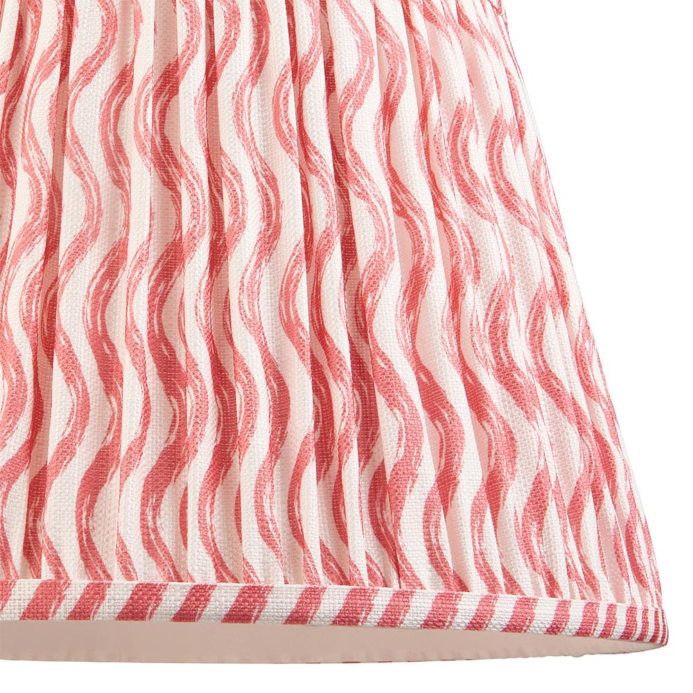 Carnaby & Ripple 35cm Coral pink shade - Comet Lighting