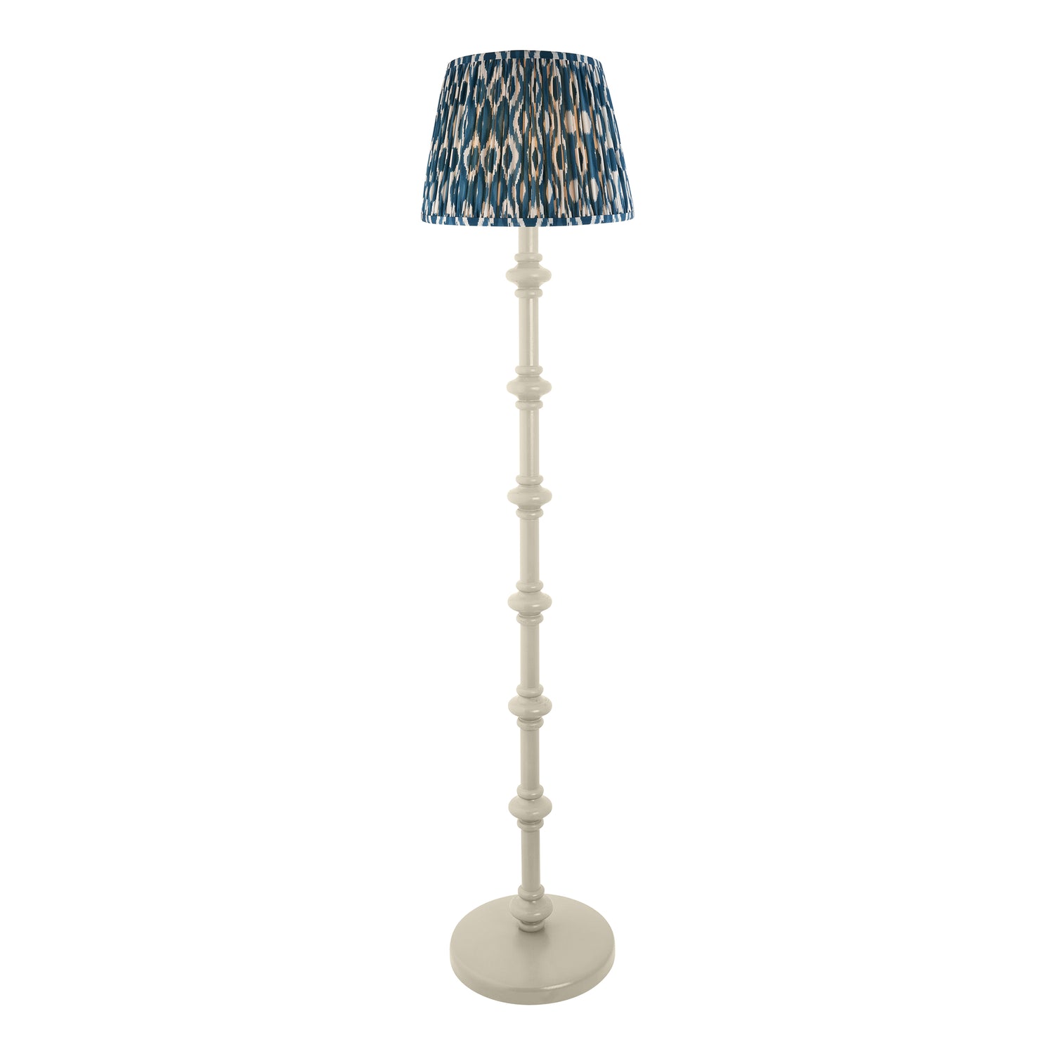 Carnaby & Ikat 35cm Marlin blue shade - Comet Lighting