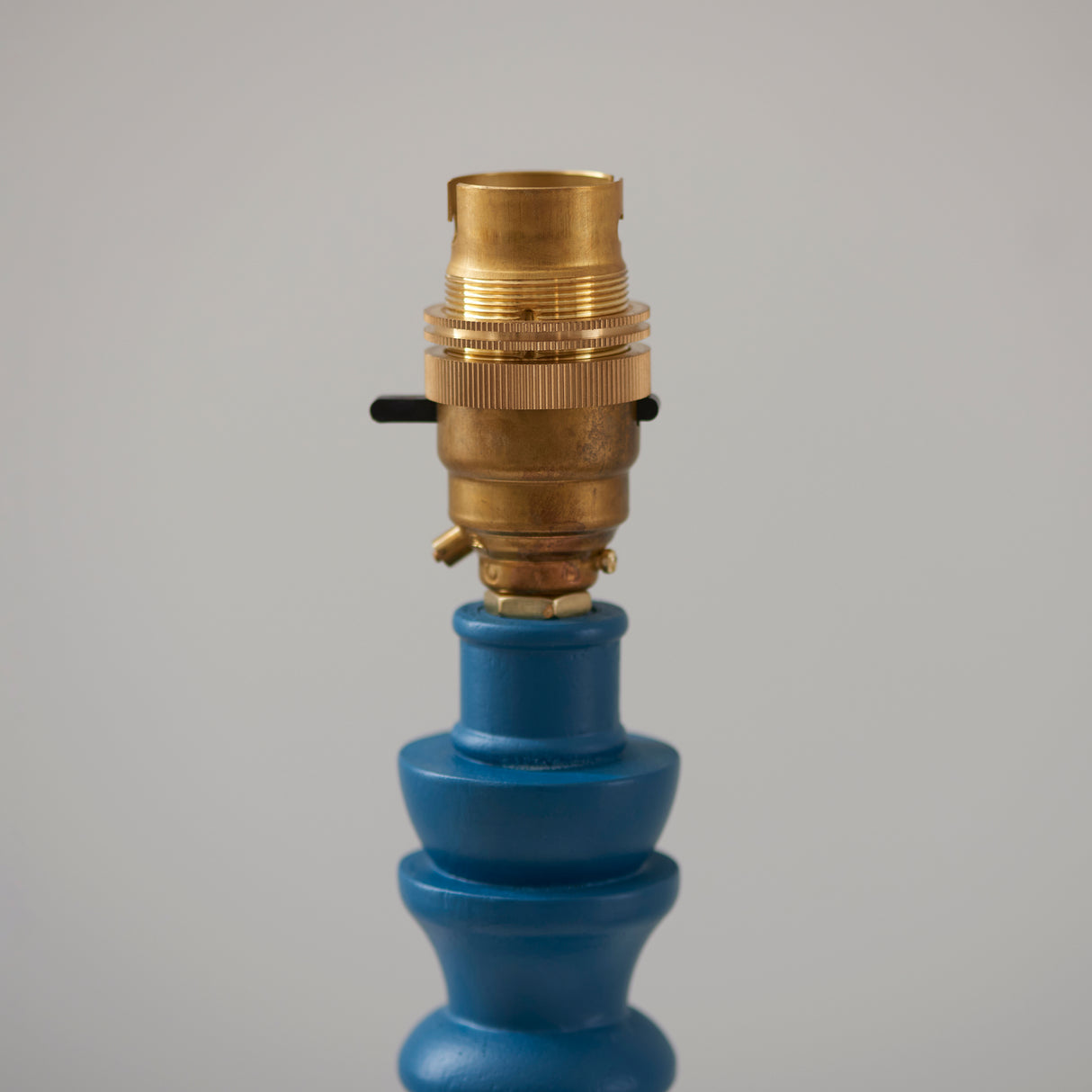 Wooden Blue Bibury & Ripple 16cm Marlin blue shade - Comet Lighting