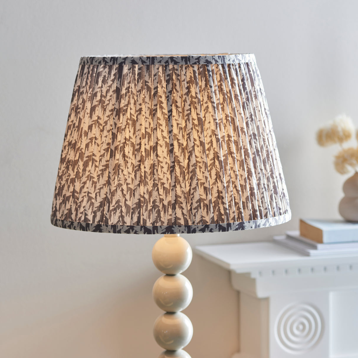 Higgledy & Leaf 35cm Pearl grey shade - Comet Lighting