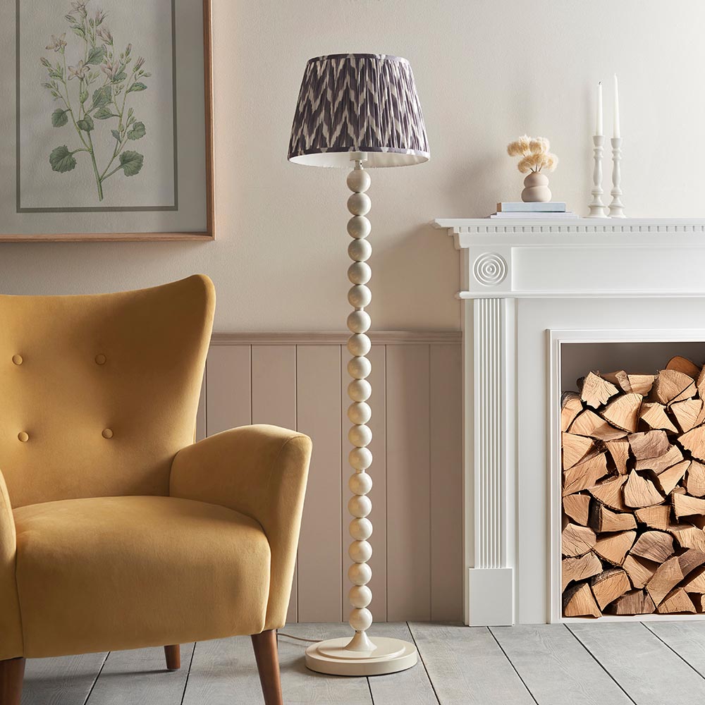 Higgledy & Zigzag 35cm Pearl grey shade - Comet Lighting