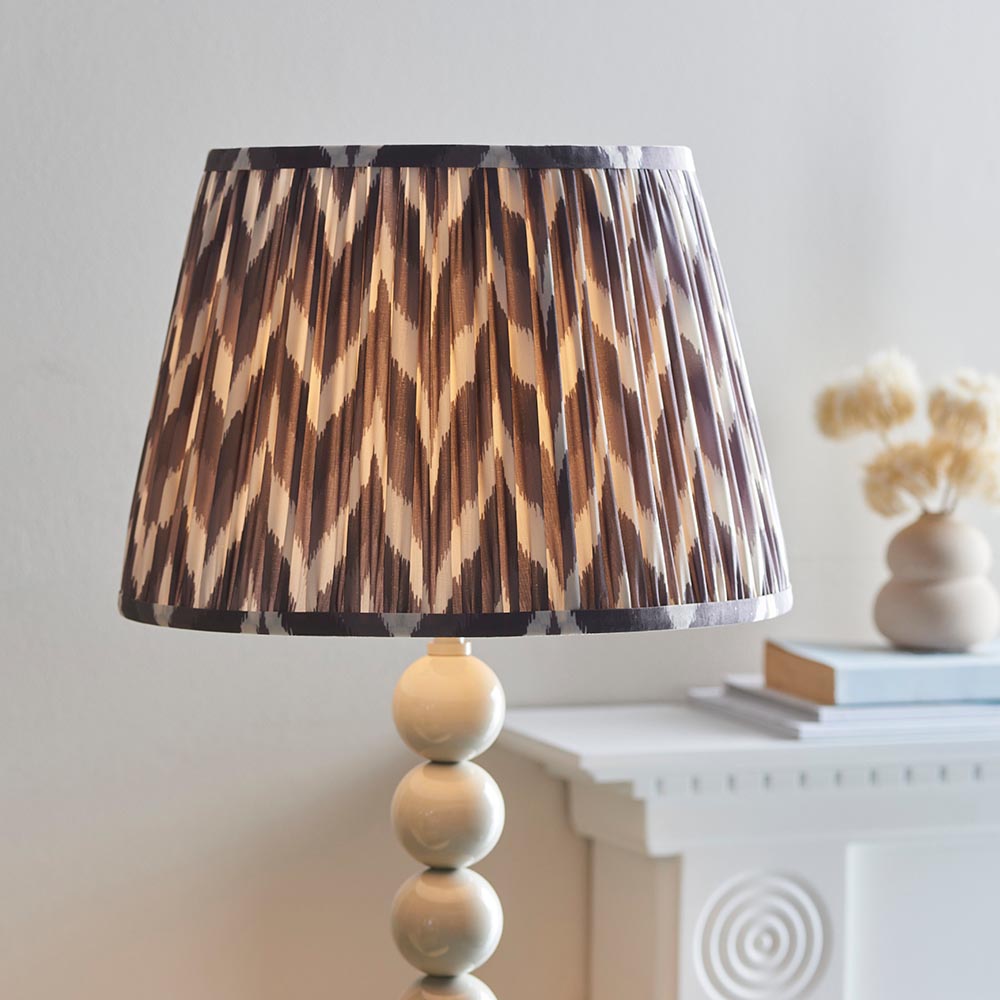 Higgledy & Zigzag 35cm Pearl grey shade - Comet Lighting