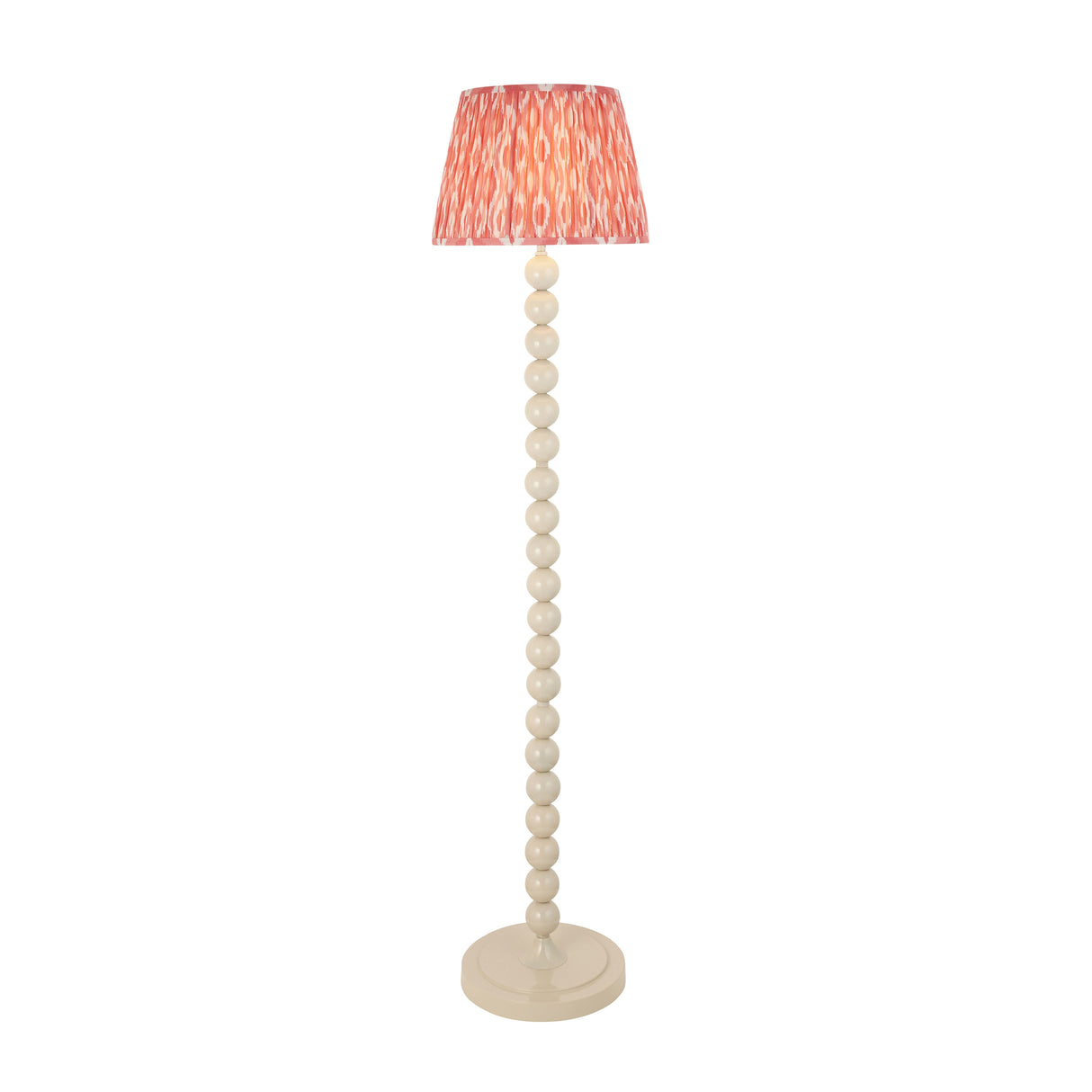 Higgledy & Ikat 35cm Coral pink shade - Comet Lighting