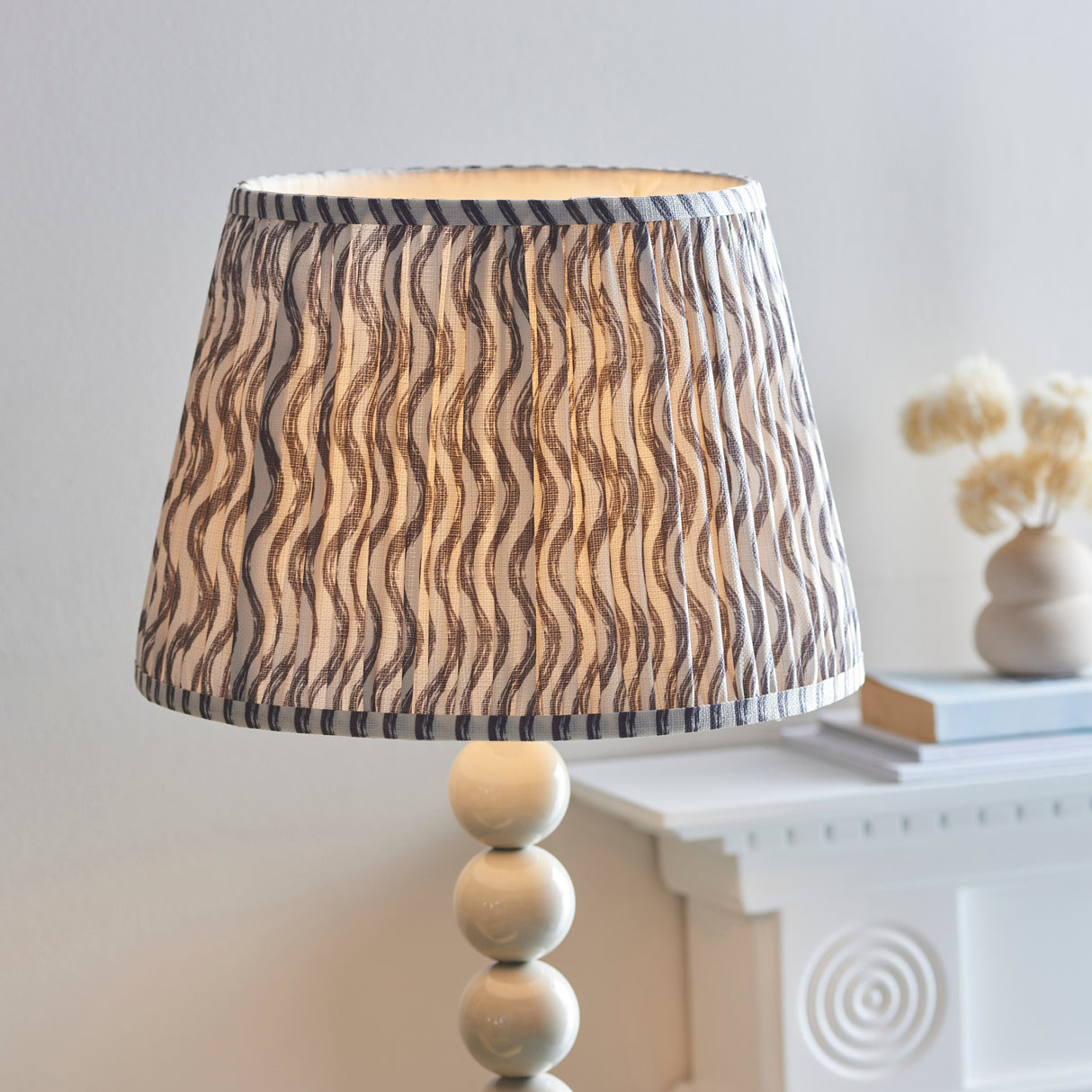 Higgledy & Ripple 35cm Pearl grey shade - Comet Lighting
