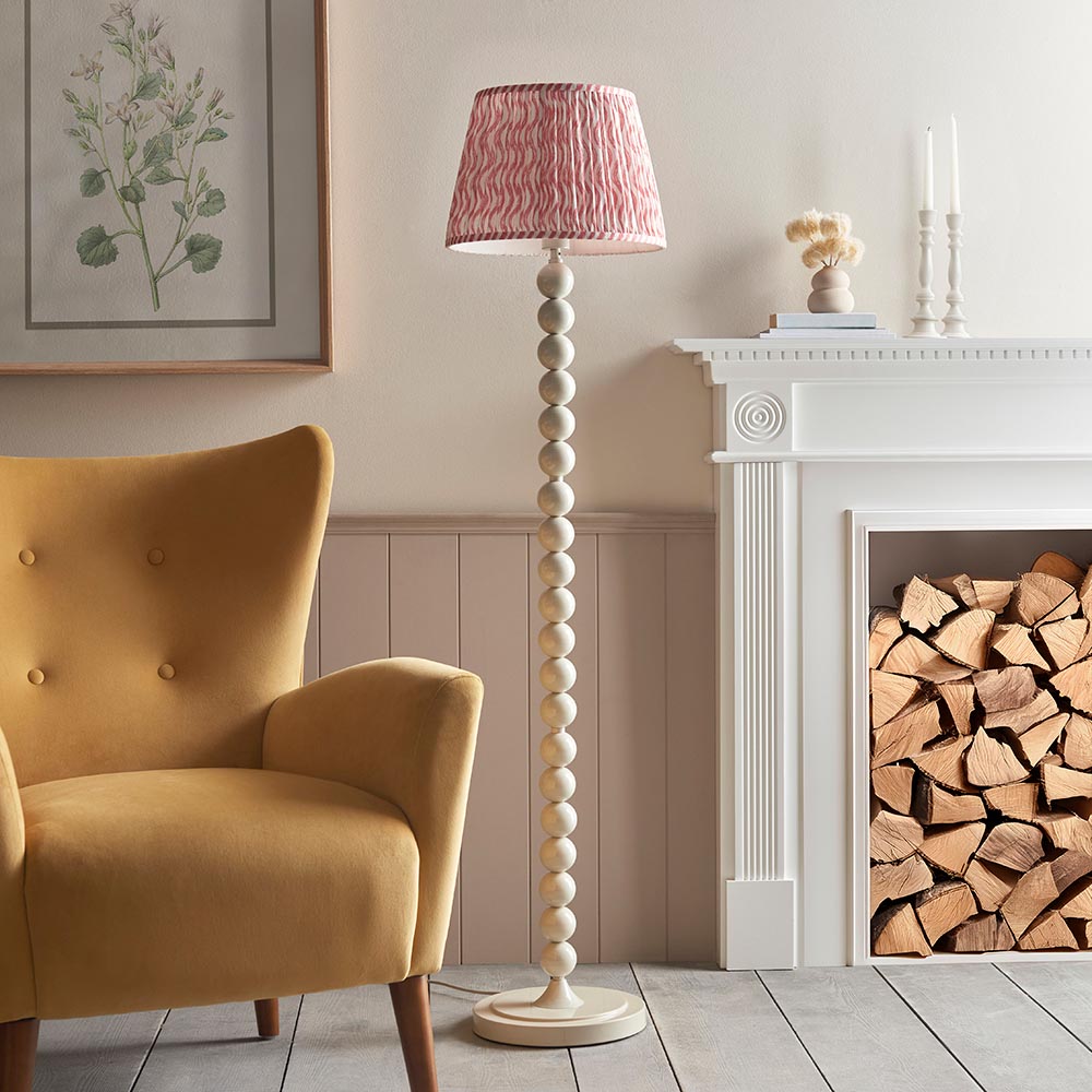 Higgledy & Ripple 35cm Coral pink shade - Comet Lighting