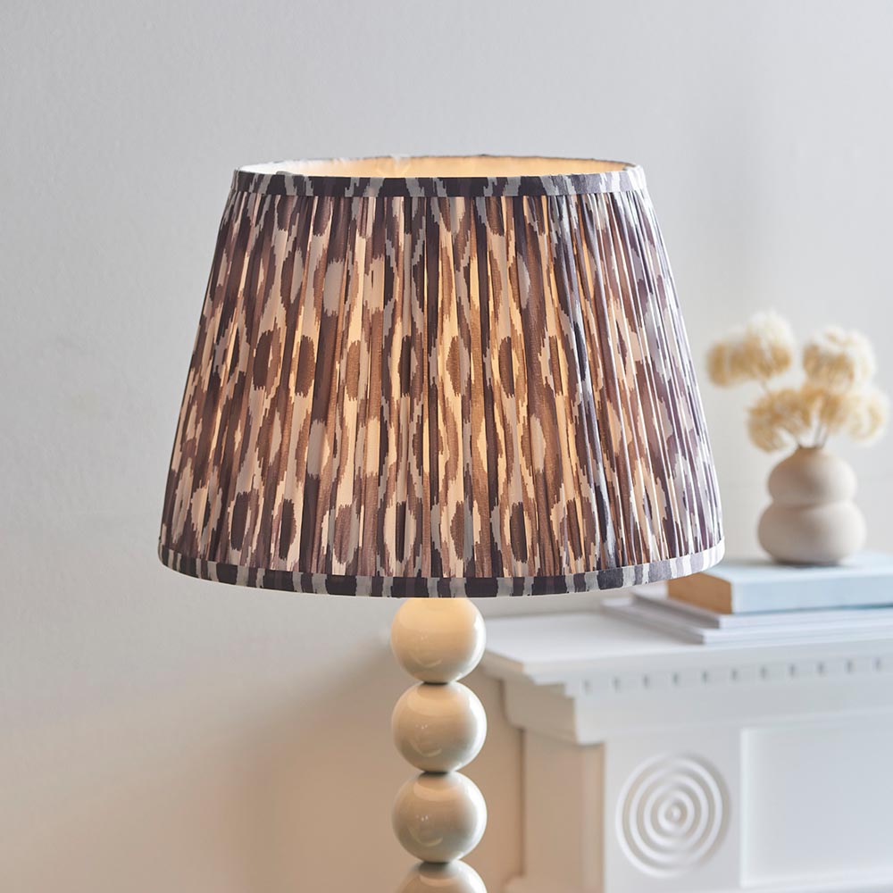 Higgledy & Ikat 35cm Pearl grey shade - Comet Lighting