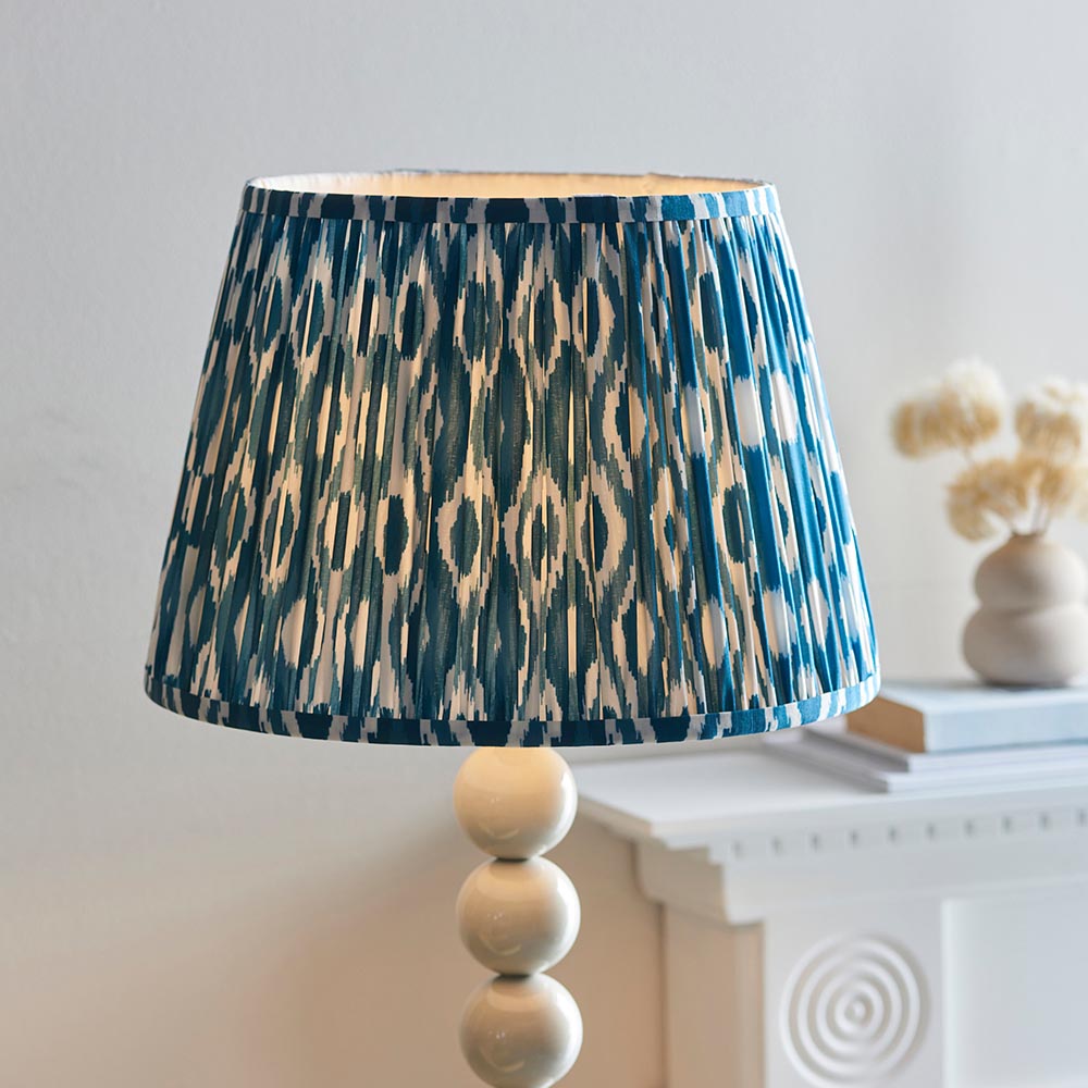 Higgledy & Ikat 35cm Marlin blue shade - Comet Lighting