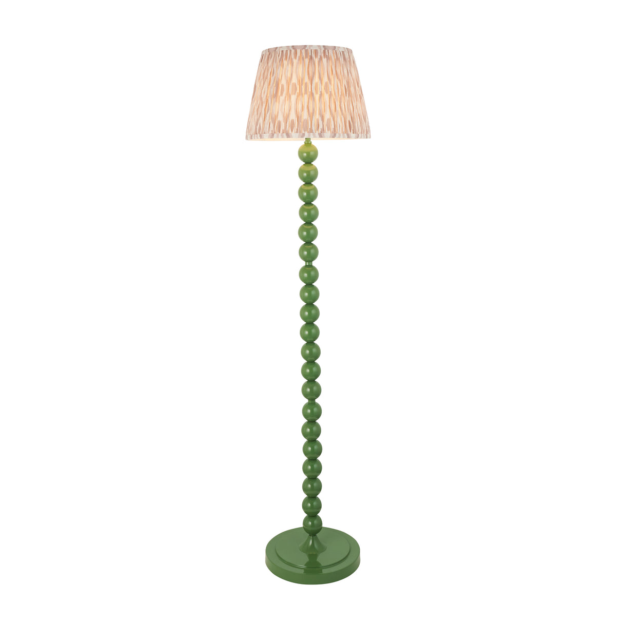 Gloss Green Higgledy & Ikat 35cm Neutral shade - Comet Lighting