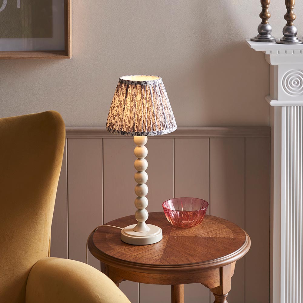 Higgledy & Leaf 20cm Pearl grey shade - Comet Lighting