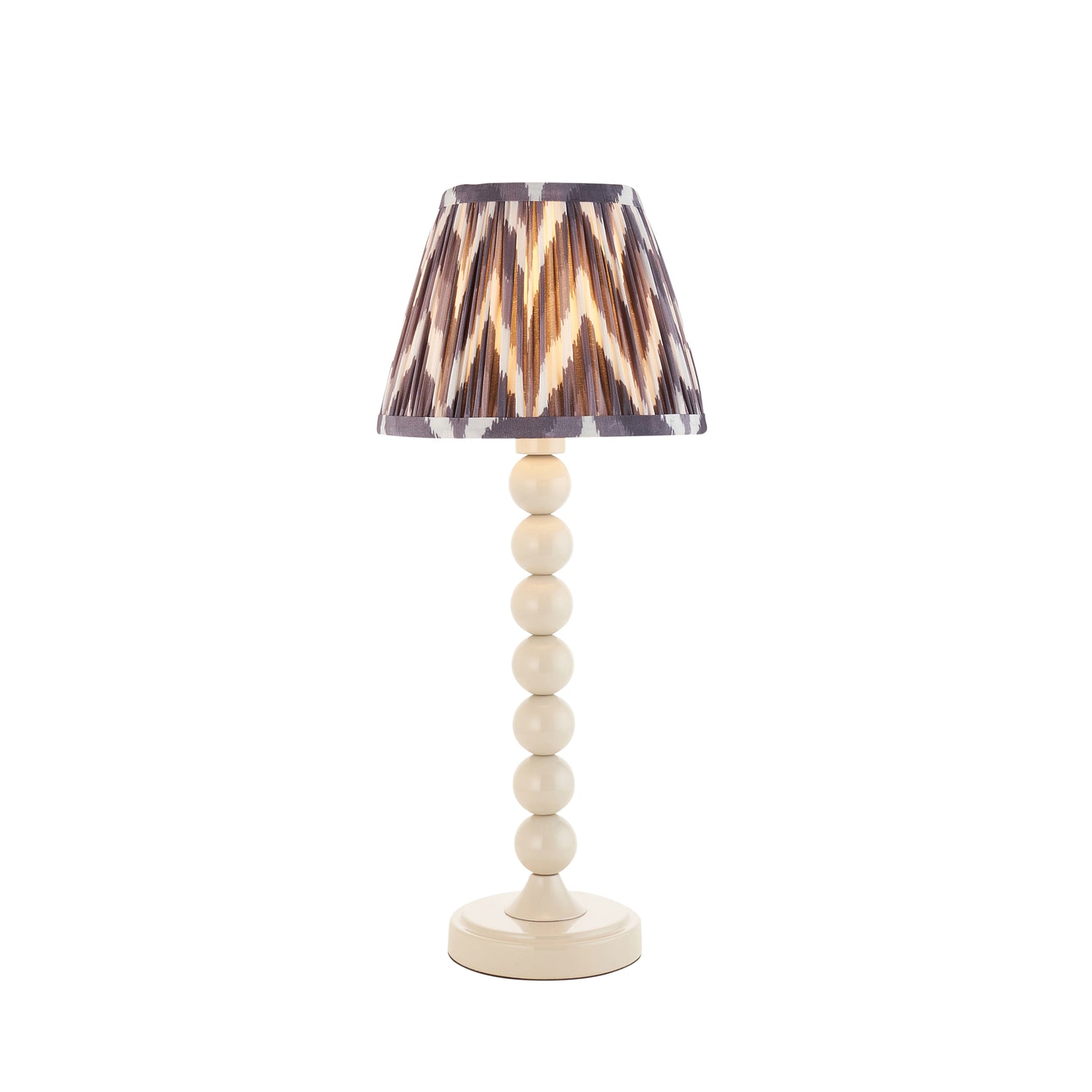 Higgledy & Zigzag 20cm Pearl grey shade - Comet Lighting