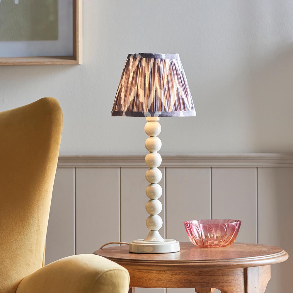 Higgledy & Zigzag 20cm Pearl grey shade - Comet Lighting