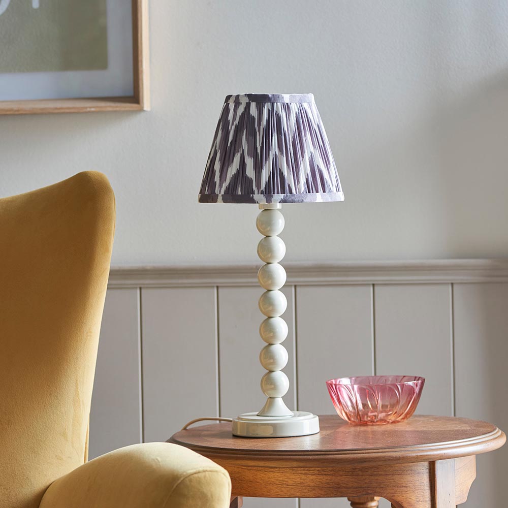 Higgledy & Zigzag 20cm Pearl grey shade - Comet Lighting