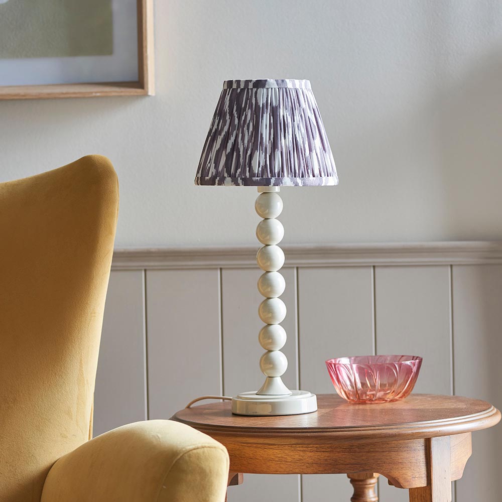 Higgledy & Ikat 20cm Pearl grey shade - Comet Lighting