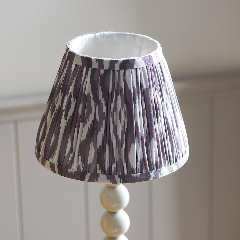 Higgledy & Ikat 20cm Pearl grey shade - Comet Lighting