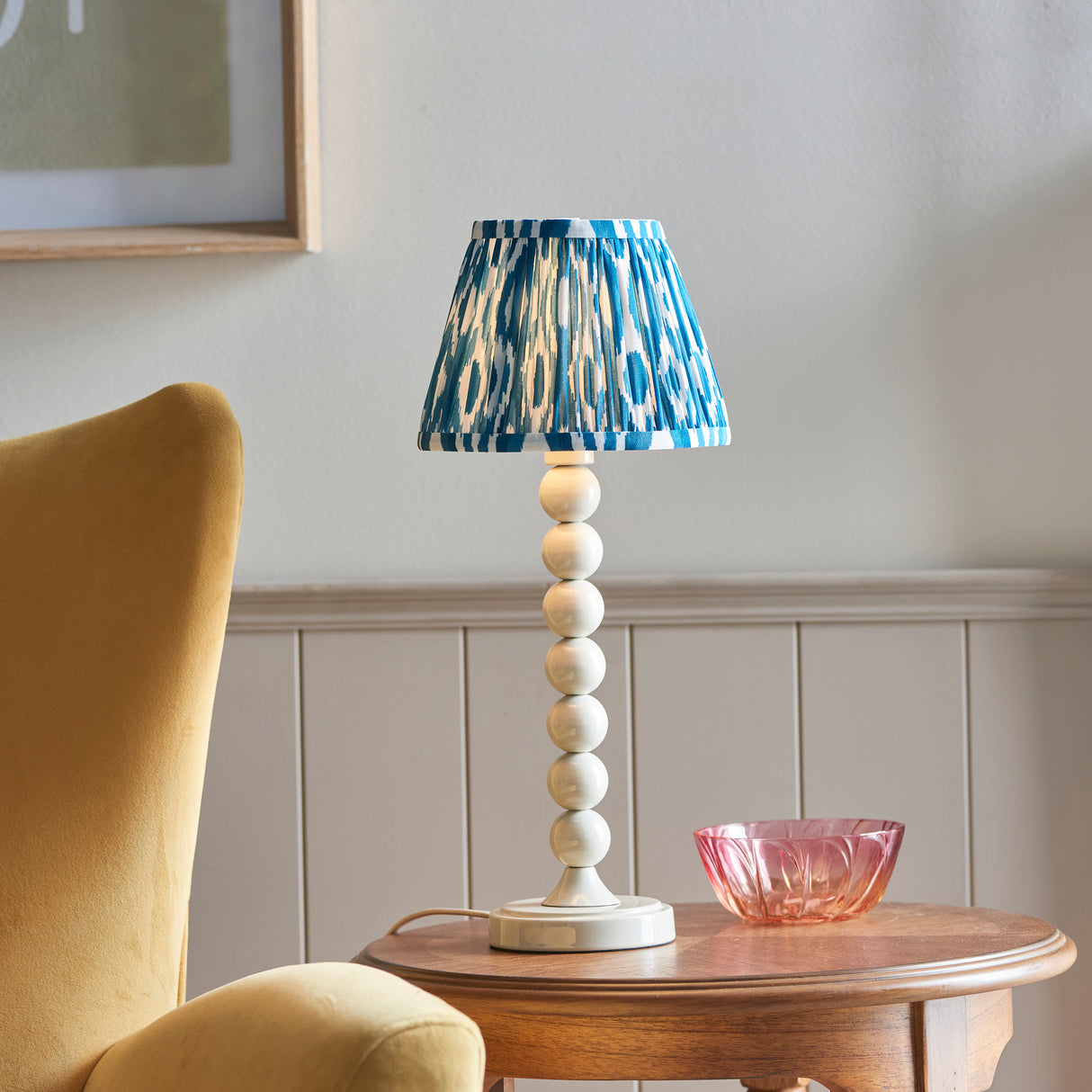 Higgledy & Ikat 20cm Marlin blue shade - Comet Lighting