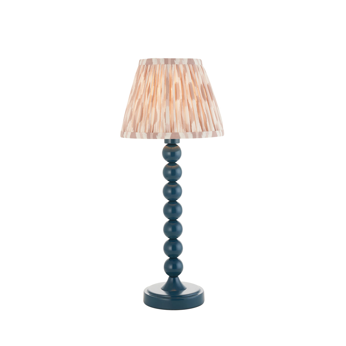 Gloss Blue Higgledy & Ikat 20cm Neutral shade - Comet Lighting