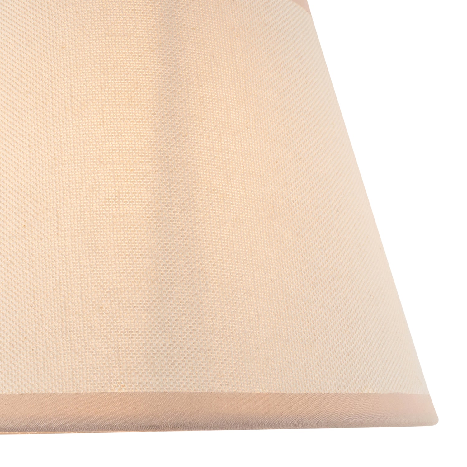 Gloss Pink Higgledy & Ivy 20cm Vintage white shade - Comet Lighting
