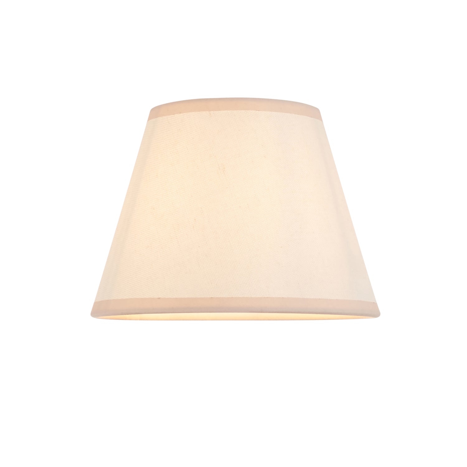 Gloss Pink Higgledy & Ivy 20cm Vintage white shade - Comet Lighting