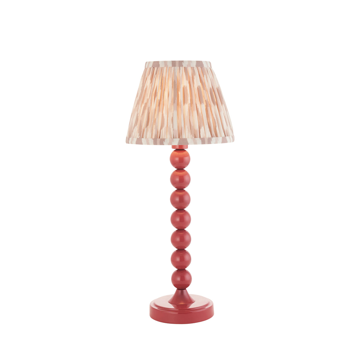 Gloss Pink Higgledy & Ikat 20cm Neutral shade - Comet Lighting