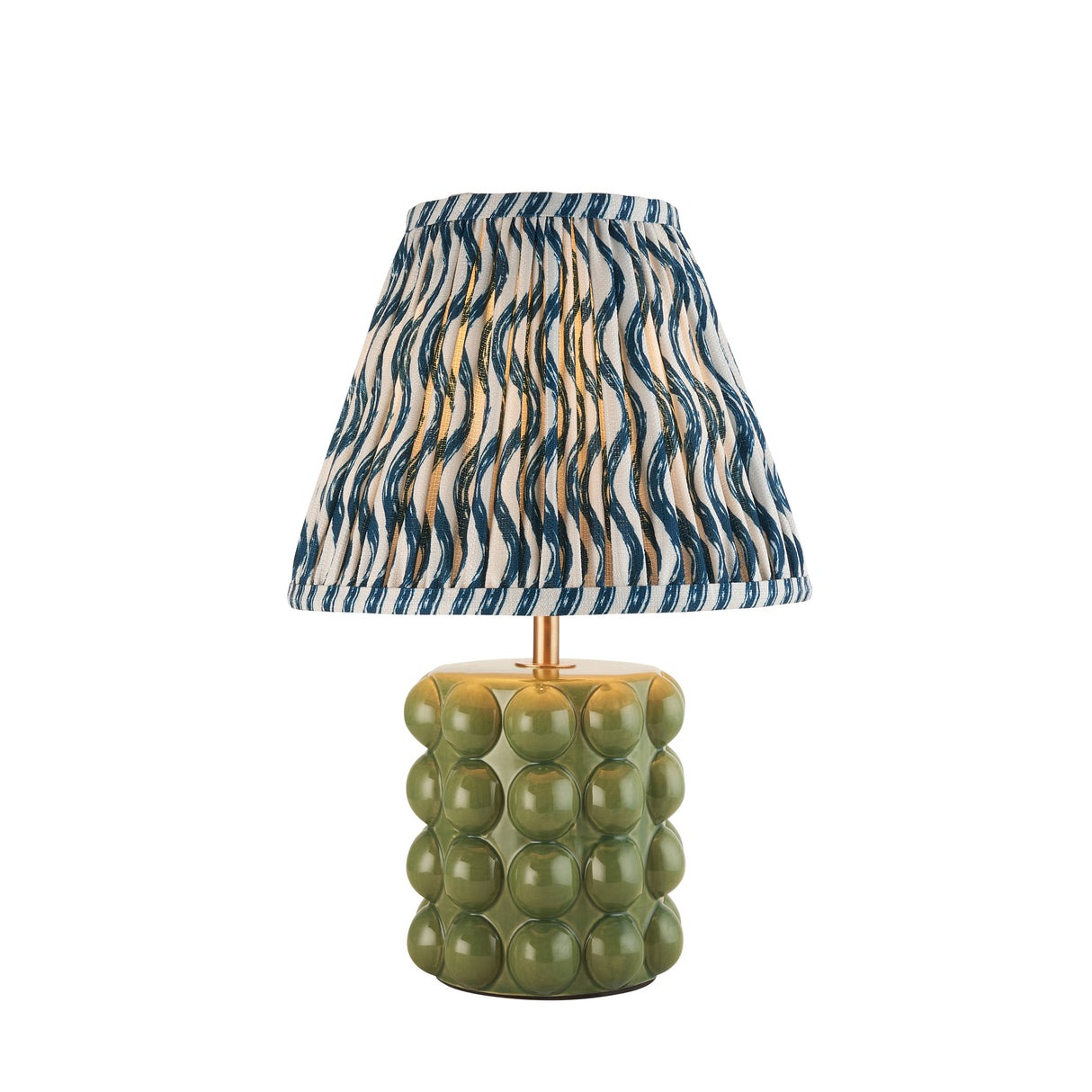 Bobble & Ripple 25cm Marlin blue shade - Comet Lighting