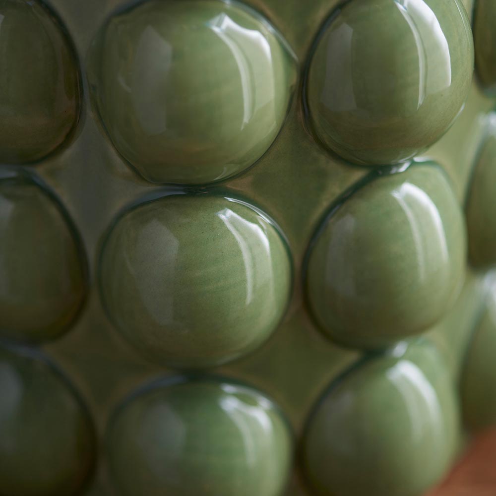 Bobble & Ikat 25cm Pearl grey shade - Comet Lighting