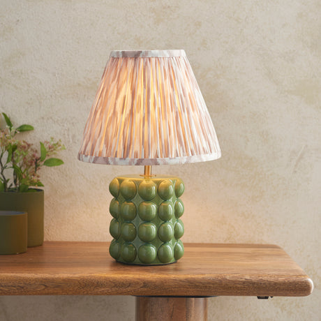 Bobble & Ikat 25cm Neutral shade - Comet Lighting