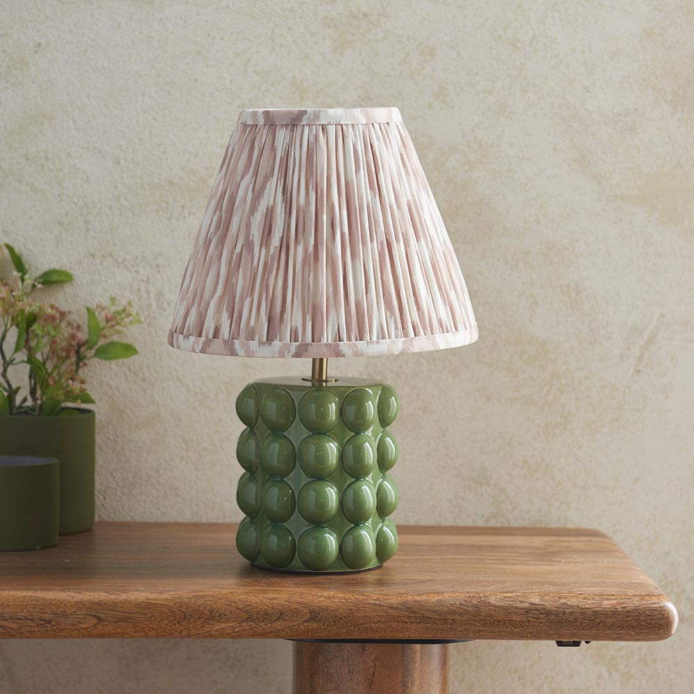 Bobble & Ikat 25cm Neutral shade - Comet Lighting