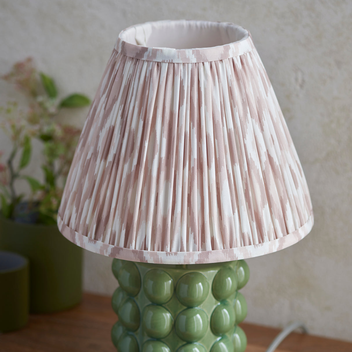 Bobble & Ikat 25cm Neutral shade - Comet Lighting