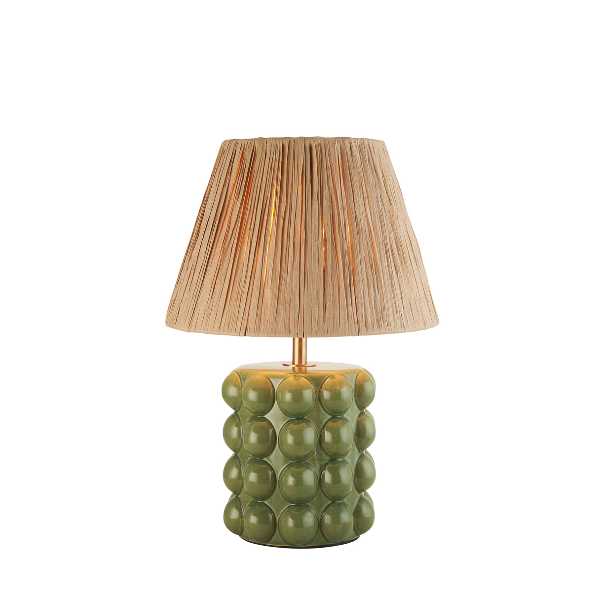 Bobble & Raffia 24cm Natural Raffia Shade - Comet Lighting