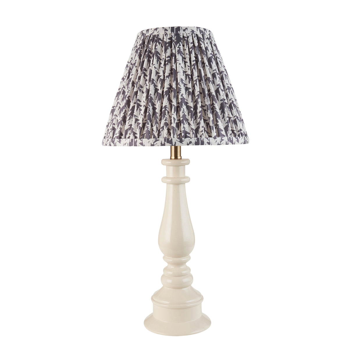 Myrtle & Leaf 25cm Pearl grey shade - Comet Lighting