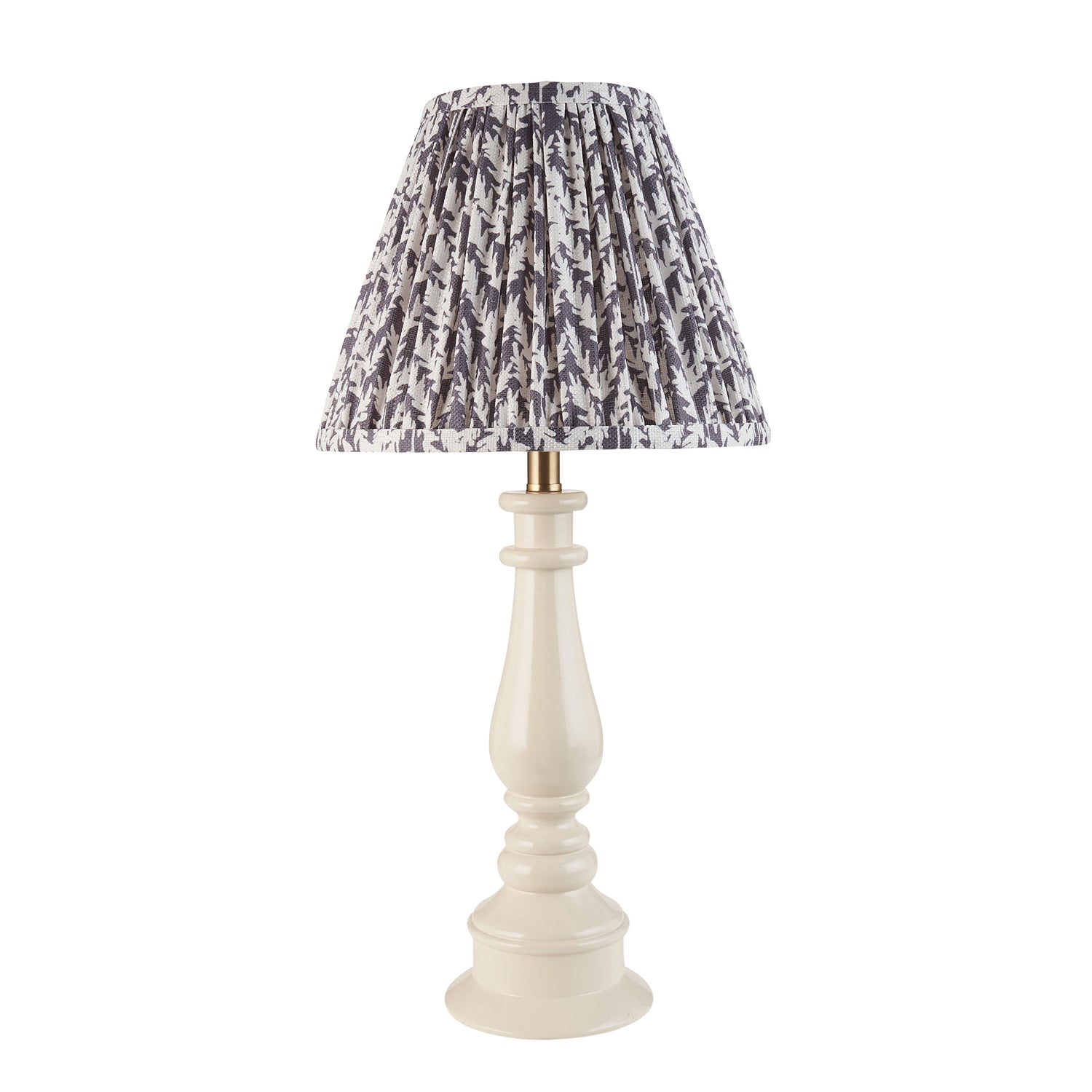 Myrtle & Leaf 25cm Pearl grey shade - Comet Lighting