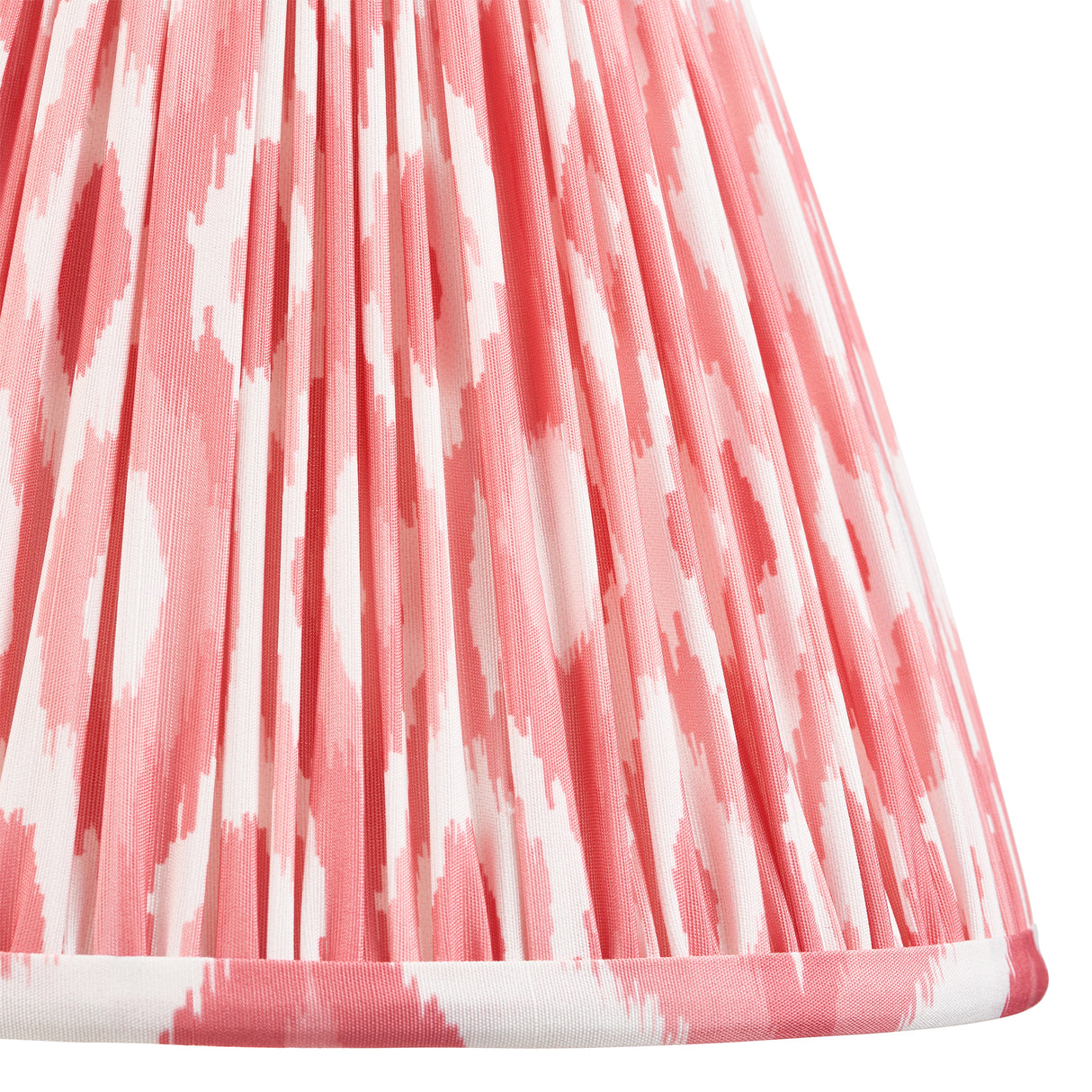 Myrtle & Ikat 25cm Coral pink shade - Comet Lighting