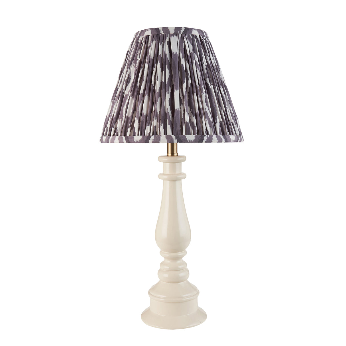 Myrtle & Ikat 25cm Pearl grey shade - Comet Lighting