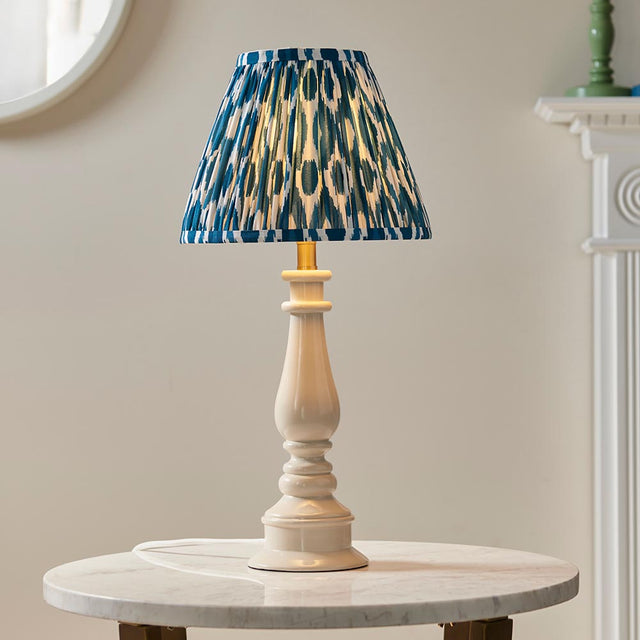 Myrtle & Ikat 25cm Marlin blue shade - Comet Lighting
