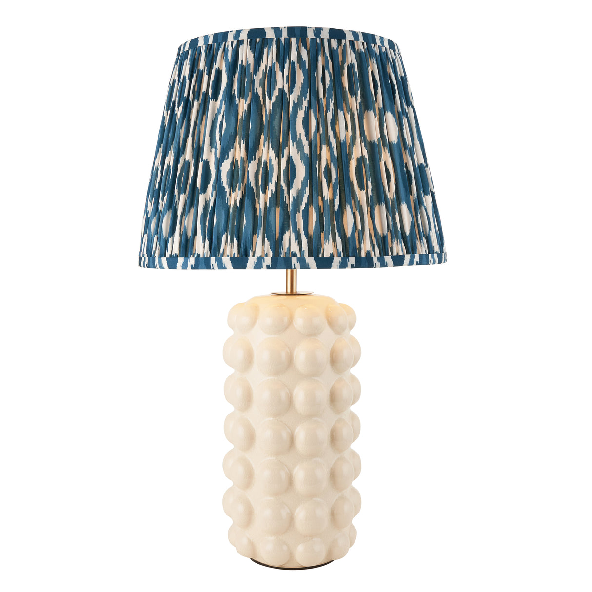 Bobble & Ikat 35cm Marlin blue shade - Comet Lighting