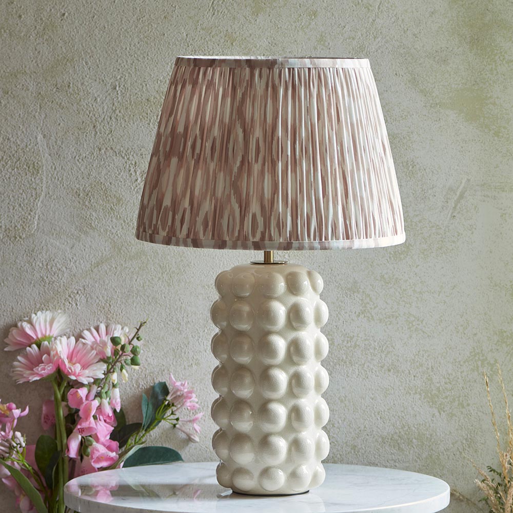 Bobble & Ikat 35cm Neutral shade - Comet Lighting