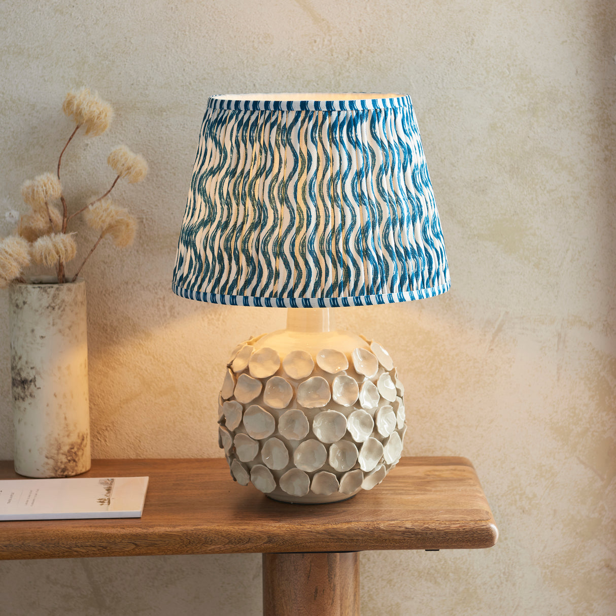 Borello & Ripple 35cm Marlin blue shade - Comet Lighting