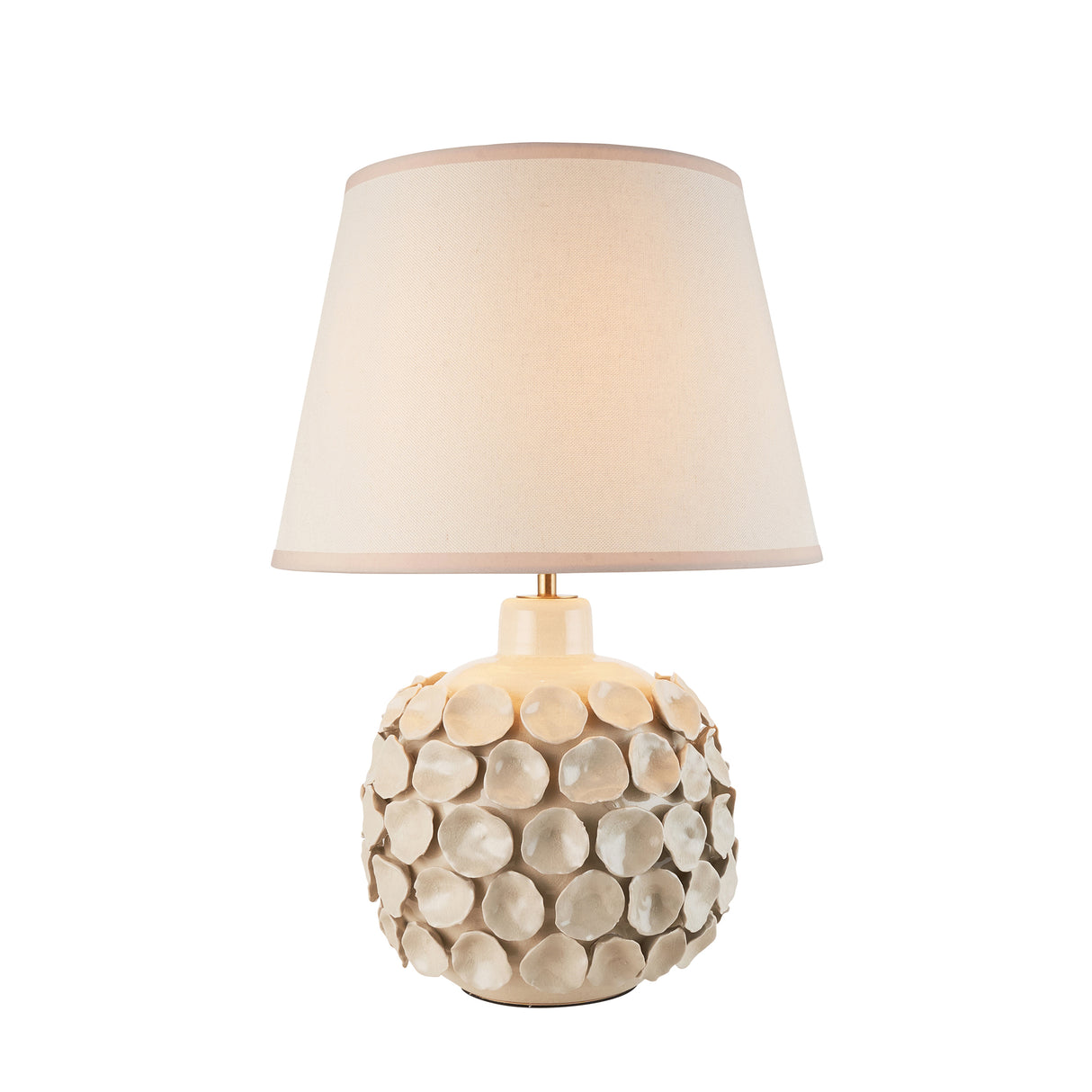 Borello & Ivy 35cm Vintage white shade - Comet Lighting